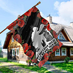 4O. Know All Them-30x40 - Side 1 House Flag Mockup 5