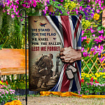 4Th. Stand For The Flag Garden Flag Mockup 4