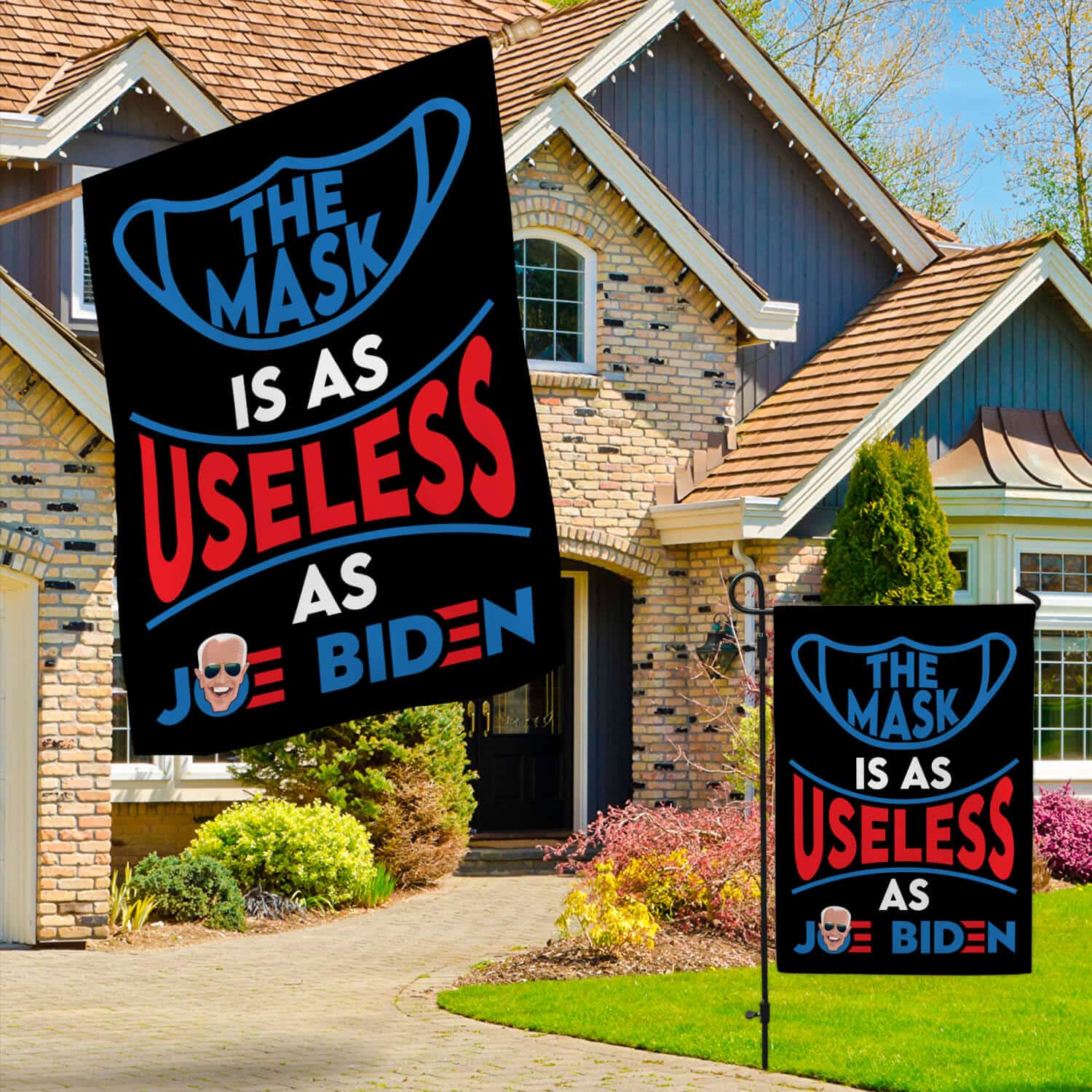 10TM. Mask Useless 30x40 Garden & House Mockup 3