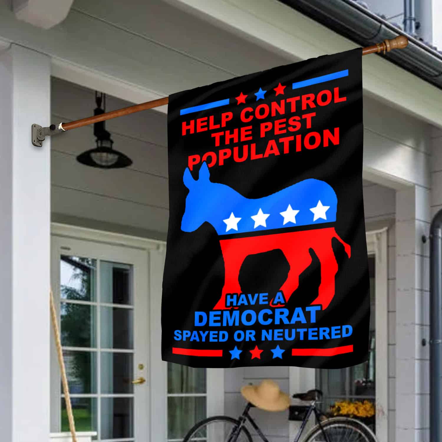 54 HG. Help Control Democrat_30x40 House Flag Mockup 1