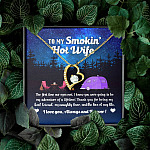 Camping Van To My Smokin Hot Wife The First Time Our Eyes Met Forever Love Heart Necklace