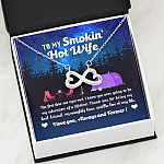 Camping Van To My Smokin Hot Wife The First Time Our Eyes Met Infinity Heart Necklace