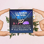 Camping Van To My Smokin Hot Wife The First Time Our Eyes Met Interlocking Hearts Necklace