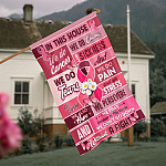 30x40 House Flag Mockup 4