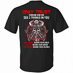 only trust shirt, Black, Unisex T-Shirt