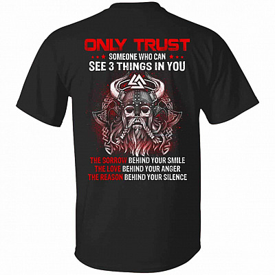 only trust shirt, Black, Unisex T-Shirt