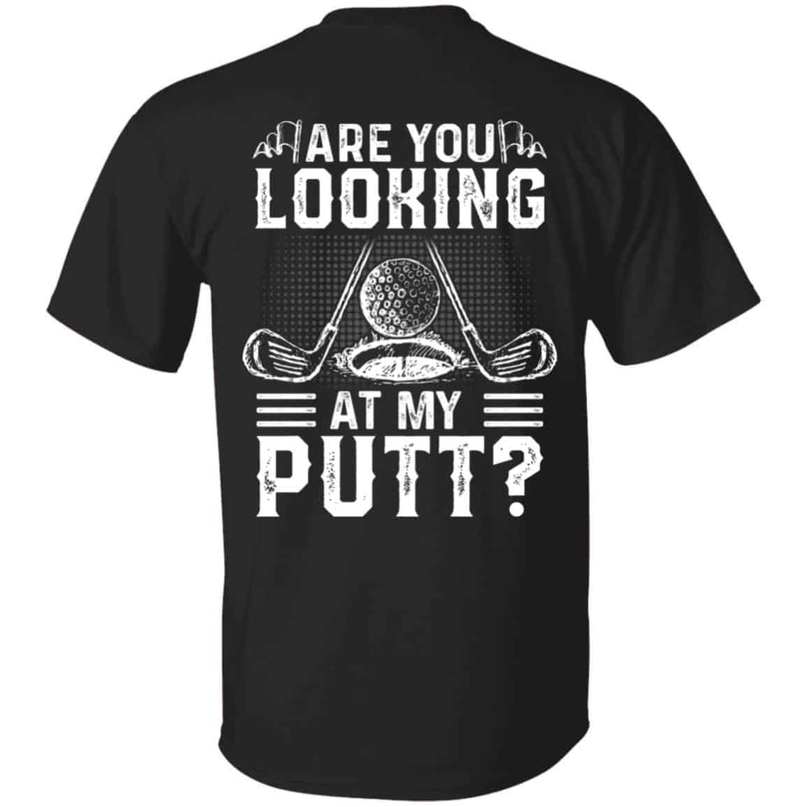 looking at shirt, Black, Unisex T-Shirt