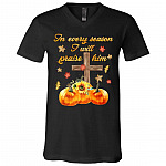 every season shirt, Black, V-Neck T-Shirt
