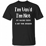vaxd shirt, Black, Unisex T-Shirt