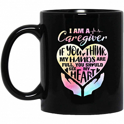 11 oz. Black Mug