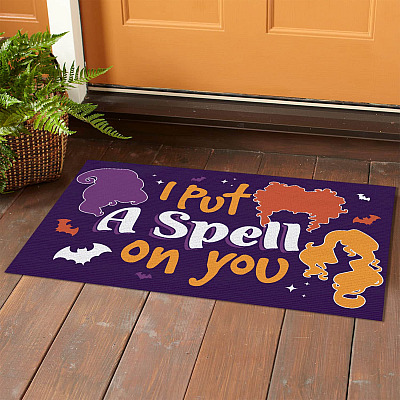 Alternative view of Hocus Pocus I Put A Spell On You Indoor Outdoor Doormat - Sanderson Sisters Door Mat