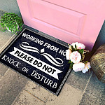 3HV. Working From Home (4) Doormat mockup 4