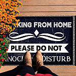 3HV. Working From Home (4) Doormat mockup 7