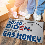 6LV. Whoever Voted Biden (5) Doormat mockup 6