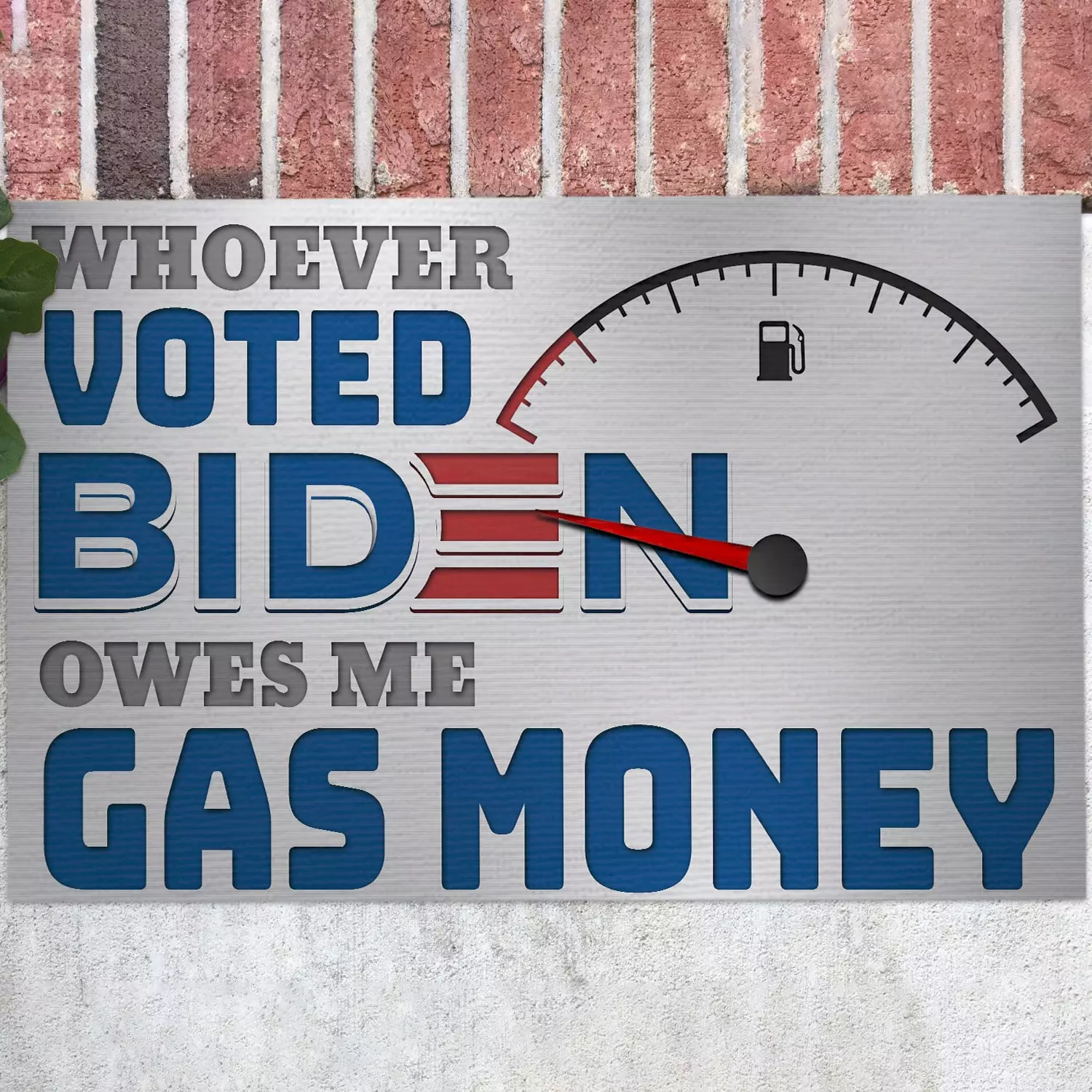 6LV. Whoever Voted Biden (5) Doormat mockup 12
