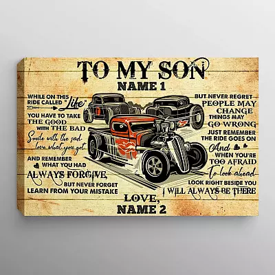 0.75'' Framed Canvas