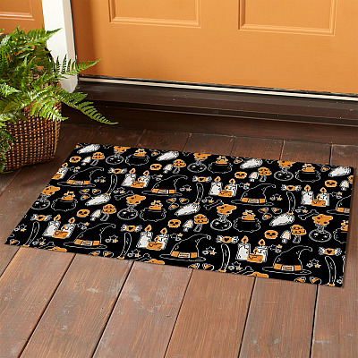 Alternative view of Halloween Witch Things Doormat - Funny Halloween Witch Indoor Outdoor Doormat