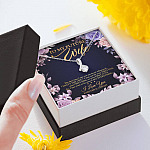 To My Future Wife the First Time I Saw You My Heart Whispered That's the One Alluring Pendant Necklace