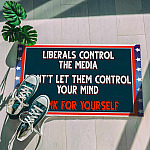 7HV. Anti Liberal Doormat Doormat mockup 5