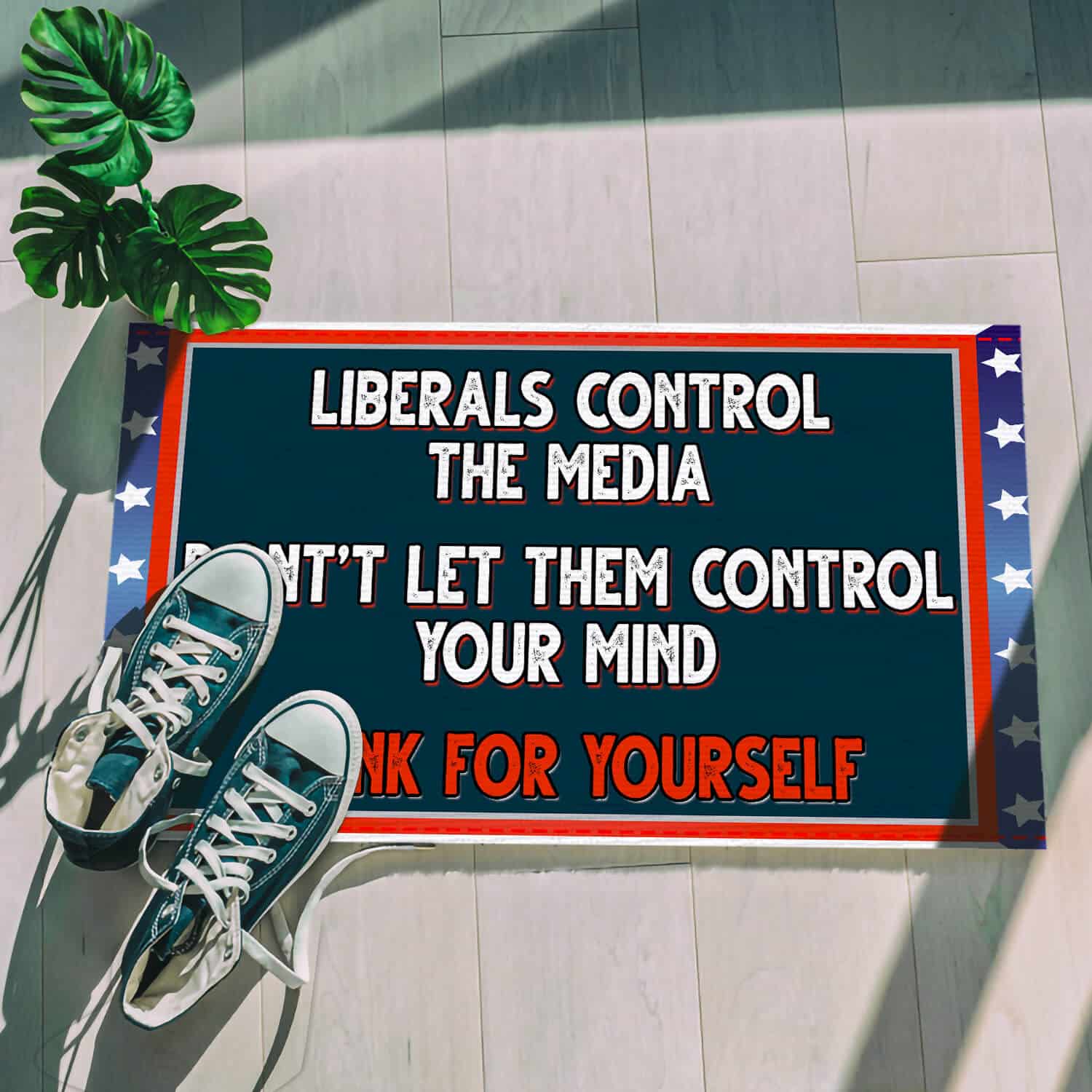 7HV. Anti Liberal Doormat Doormat mockup 5