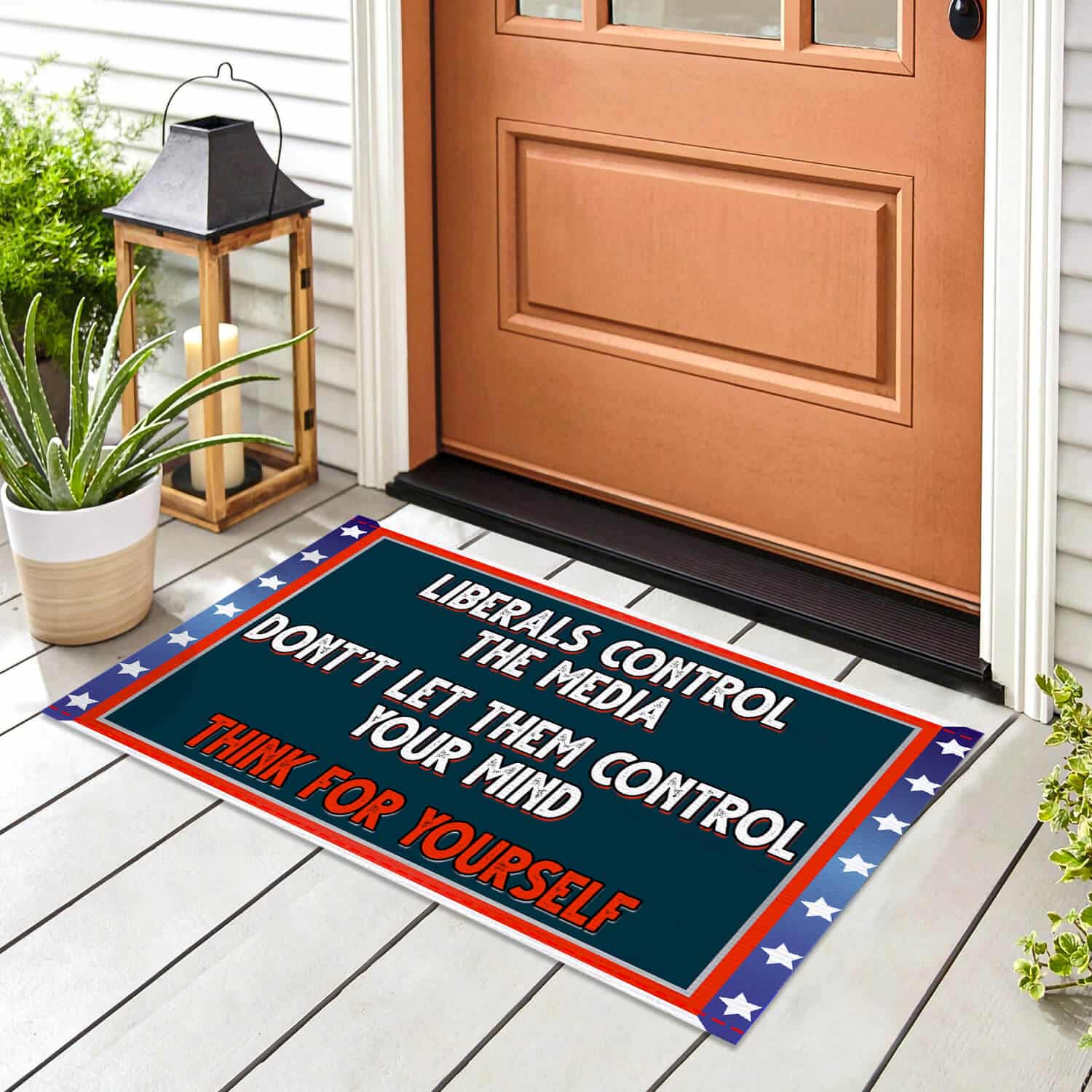 7HV. Anti Liberal Doormat Doormat mockup 8