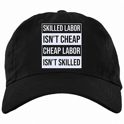 Brushed Twill Dad Cap