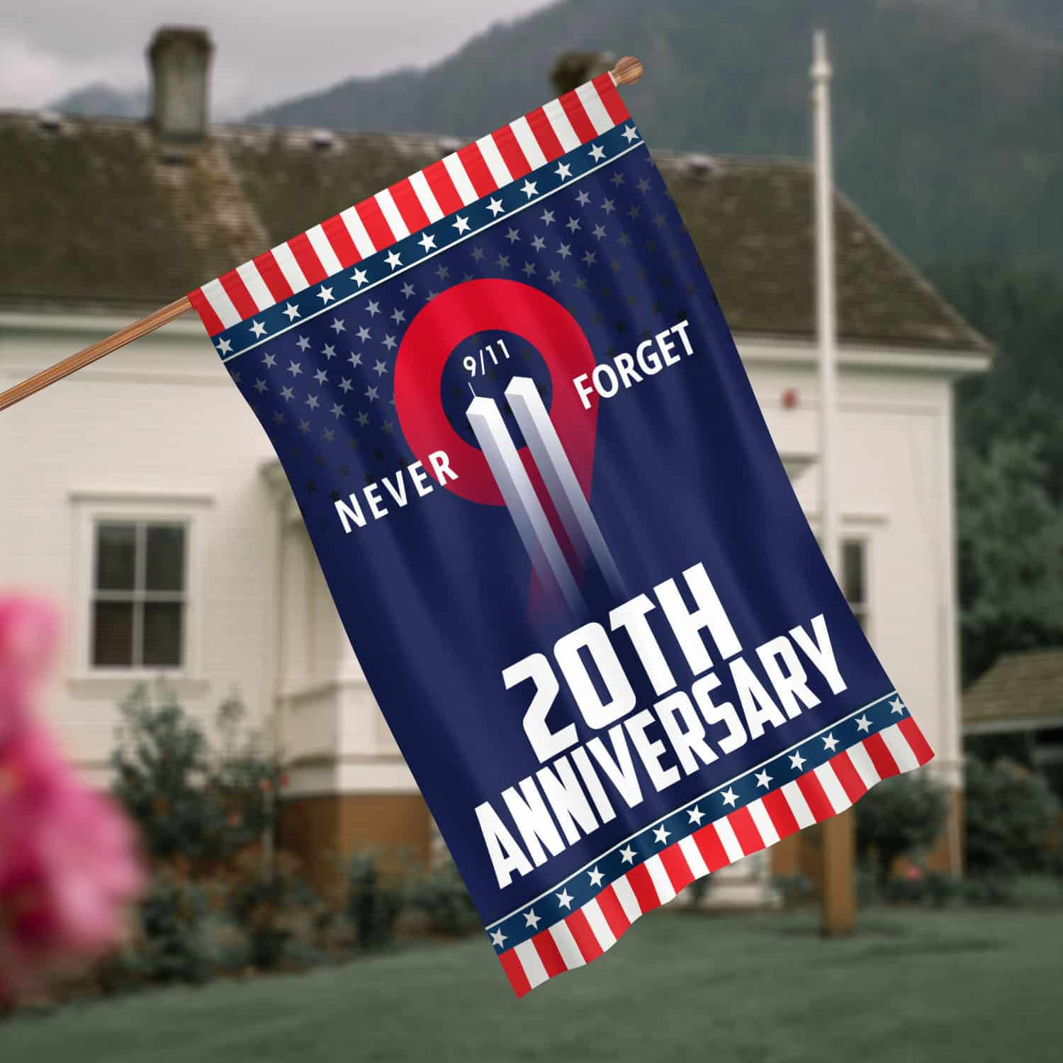 30x40 (1) House Flag Mockup 4