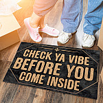 7O. Check Ya Vibe Doormat mockup 6