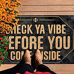 7O. Check Ya Vibe Doormat mockup 7