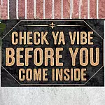 7O. Check Ya Vibe Doormat Mockup 12