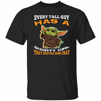 Every Tall Yoda tee, Black, Unisex T-Shirt