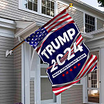 30x40 House Flag Mockup 6