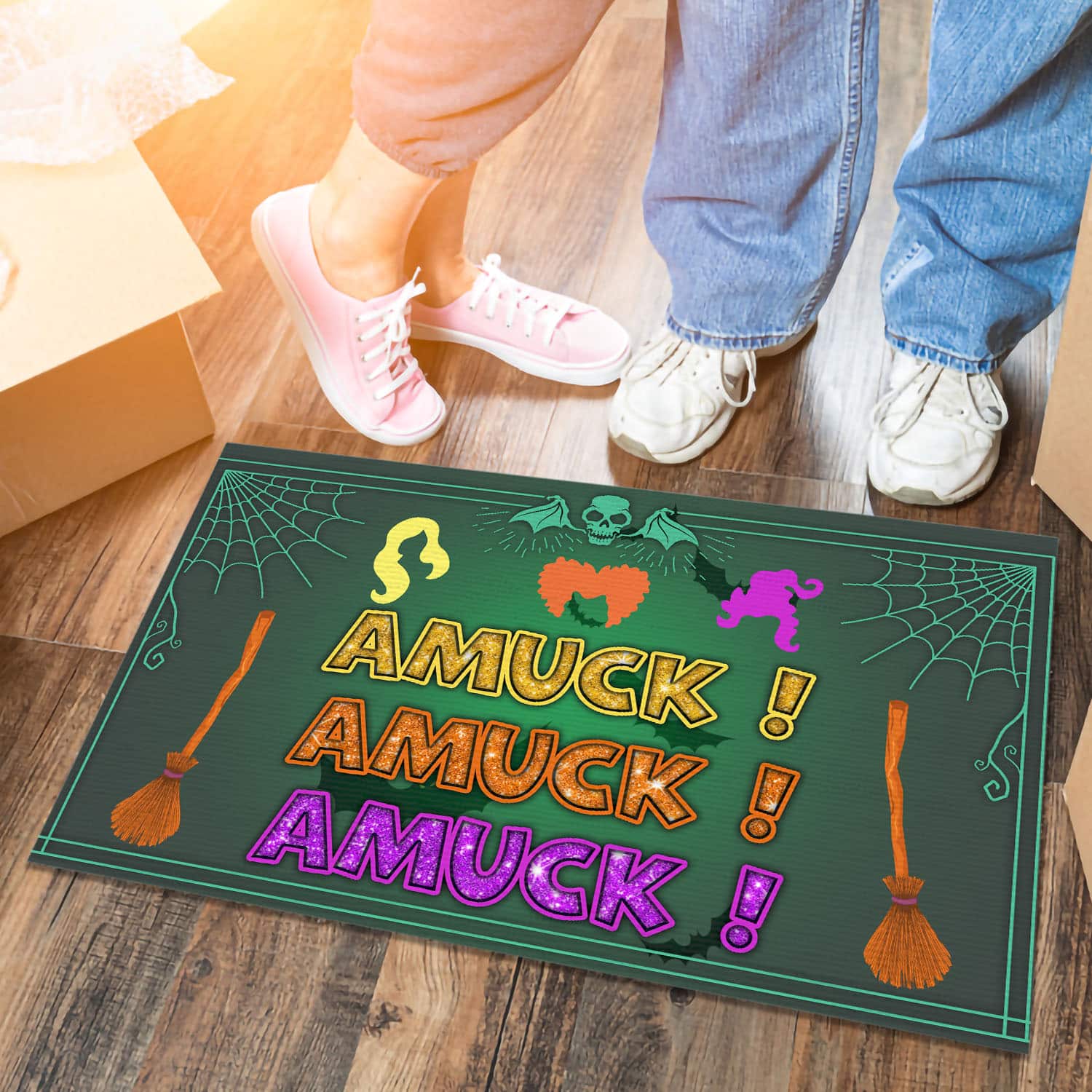 1BN. Amuck (Doormat) Doormat mockup 6