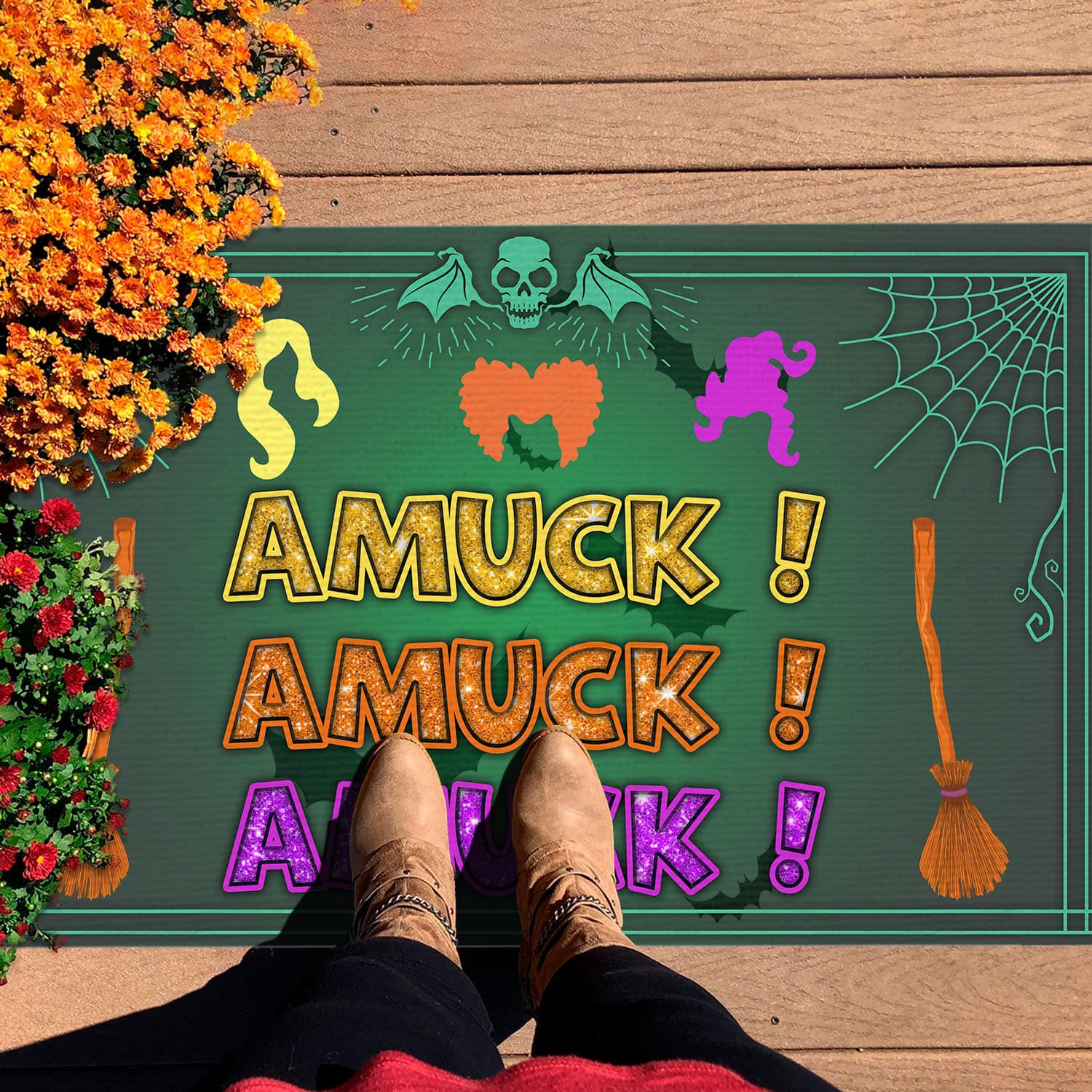 1BN. Amuck (Doormat) Doormat mockup 7