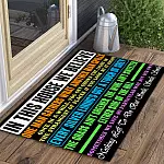 14 HG. In This House We Believe One Man-Doormat Doormat Mockup 3