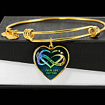 It's Okay If The Only Thing You Do Today Is Breathe Your Life Matters Heart Pendant Necklace - Suicide Awareness Gift It's Okay If The Only Thing You Do Today Is Breathe Your Life Matters Heart Pendant Necklace - Suicide Awareness Gift
