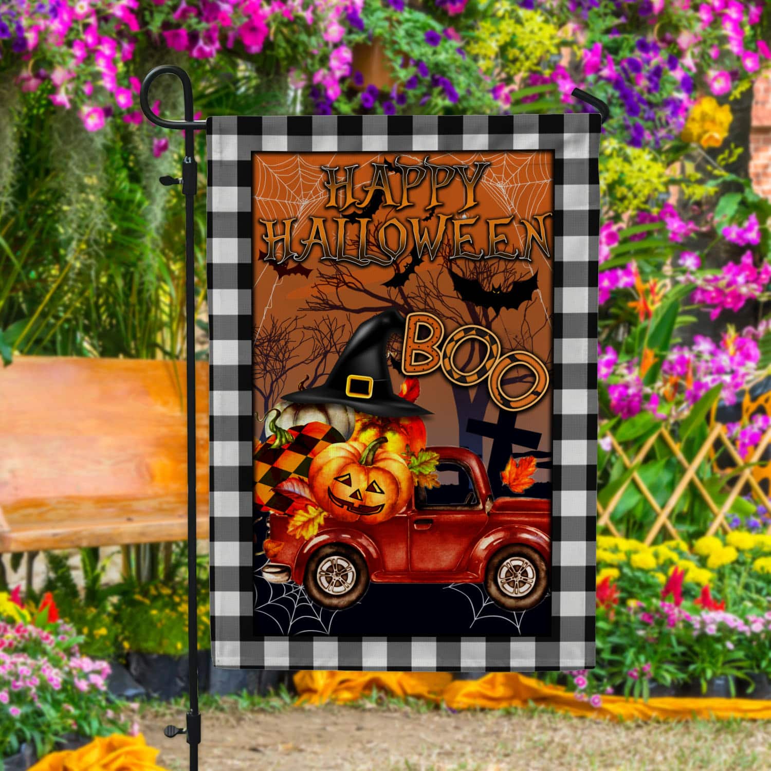 30x40 Garden Flag Mockup 4