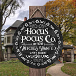 2. Hocus Pocus Co (5) Door Sign Mockup 3