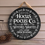 2. Hocus Pocus Co (5) Door Sign Mockup 4