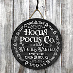 2. Hocus Pocus Co (5) Door Sign Mockup 8