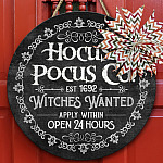 2. Hocus Pocus Co (5) Door Sign Mockup 10