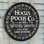 2. Hocus Pocus Co (5) Door Sign Mockup 14