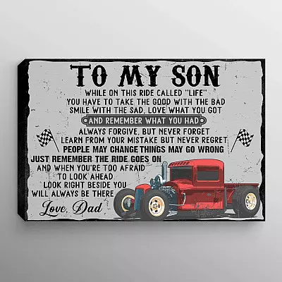 0.75'' Framed Canvas