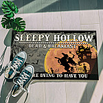 1KNG. Sleepy Hollow DOORMAT (3) Doormat mockup 5