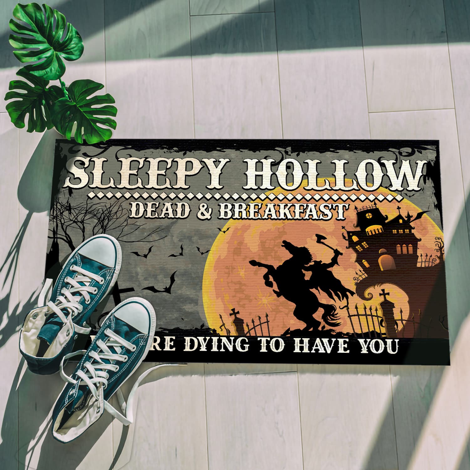 1KNG. Sleepy Hollow DOORMAT (3) Doormat mockup 5