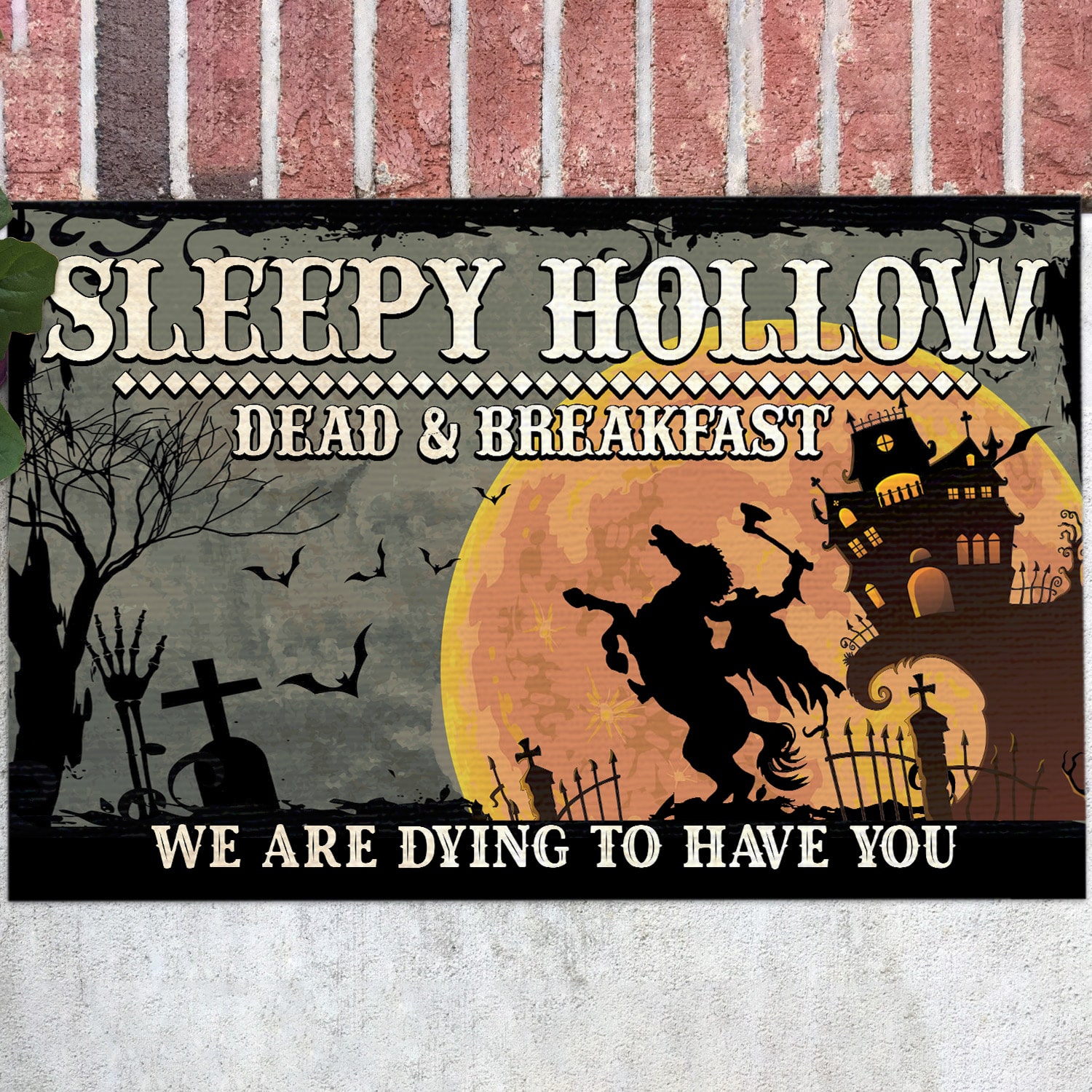 1KNG. Sleepy Hollow DOORMAT (3) Doormat mockup 12