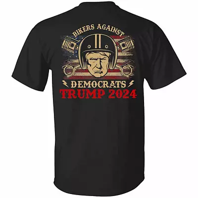 Bikers Trump tee, Black, Unisex T-Shirt