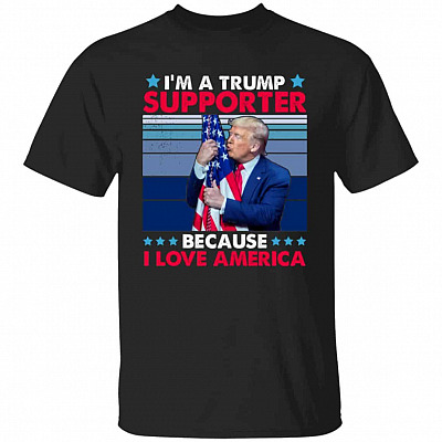 I'm A Trump Supporter Bec Shirt, Black, Unisex T-Shirt