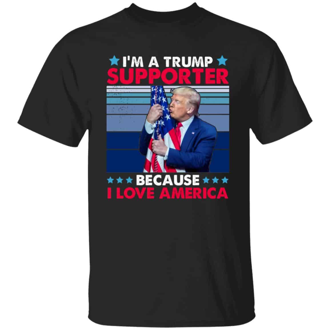 I'm A Trump Supporter Bec Shirt, Black, Unisex T-Shirt