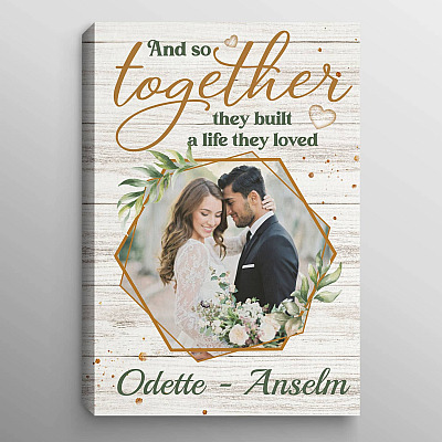 0.75'' Framed Canvas